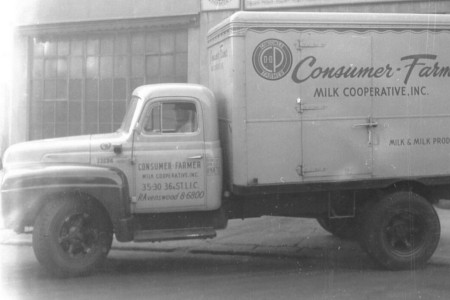 The Consumer-Farmer Milk Cooperative Long Island City Milk Truck