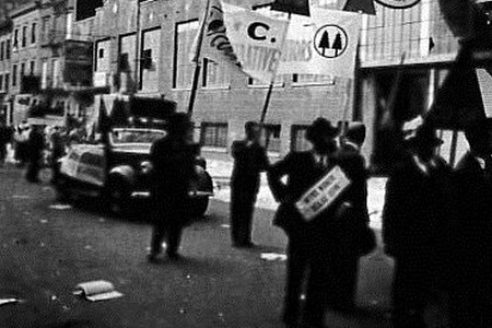 Demonstrations lead by the league of Settlement House Movements in the 1930's