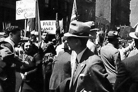 Demonstrations lead by the league of Settlement House Movements in the 1930's