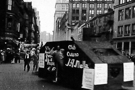 Demonstrations lead by the league of Settlement House Movements in the 1930's