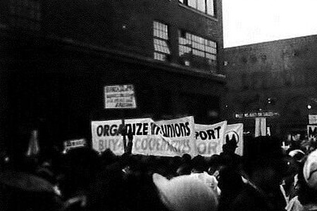 Demonstrations lead by the league of Settlement House Movements in the 1930's